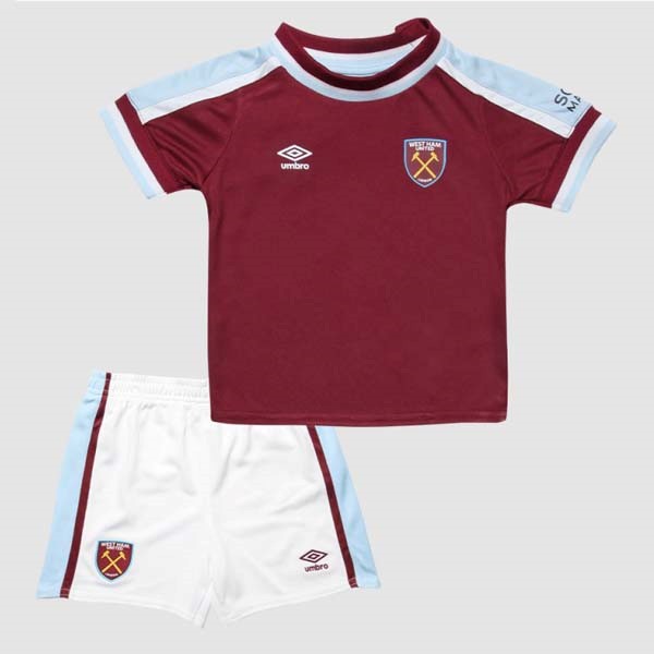 Heimtrikot Thailand West Ham United Kinder 2021-2022 Günstige Fußballtrikots